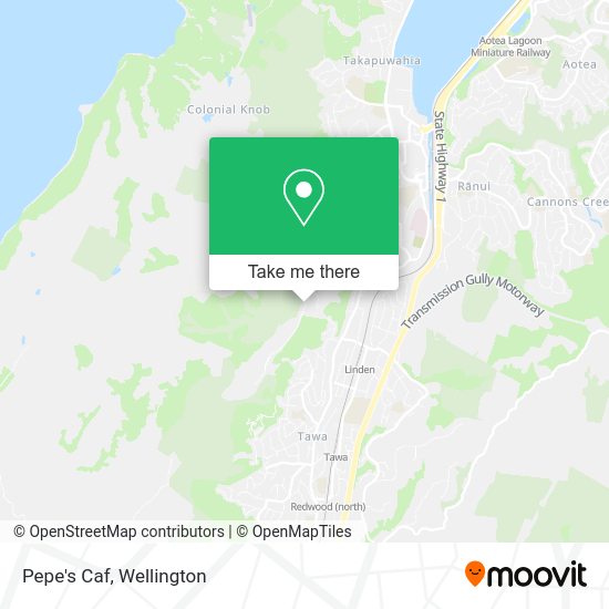 Pepe's Caf map
