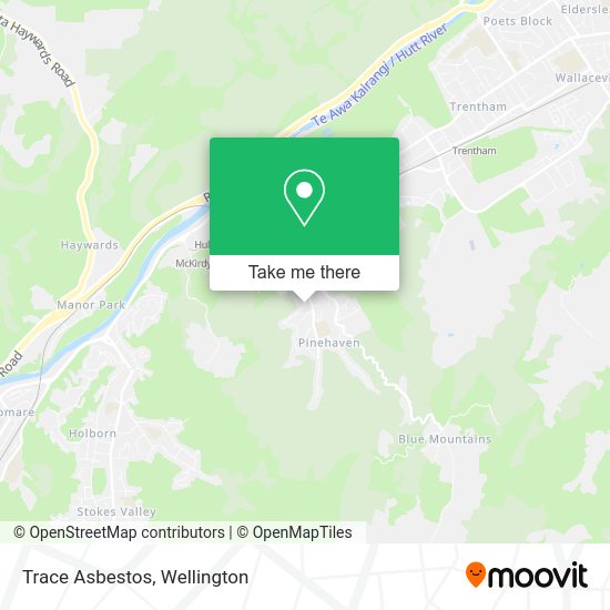 Trace Asbestos map