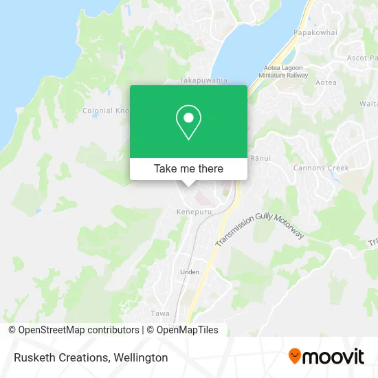 Rusketh Creations map