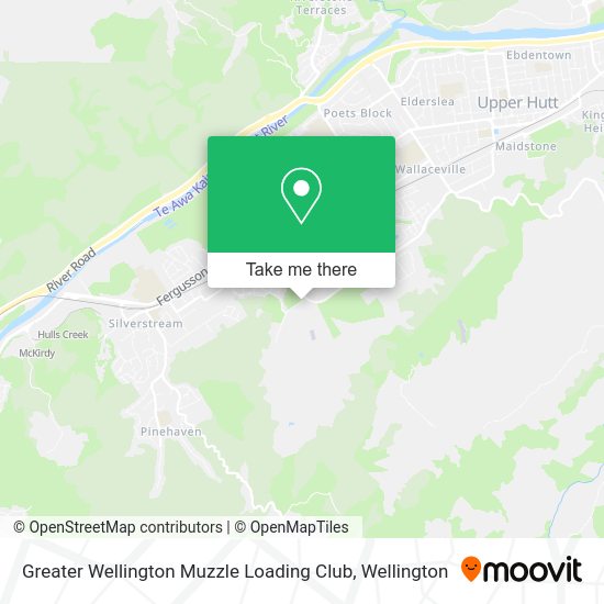 Greater Wellington Muzzle Loading Club map