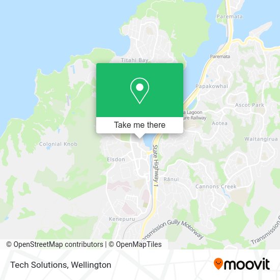 Tech Solutions map