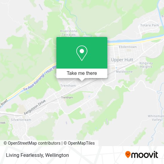 Living Fearlessly map