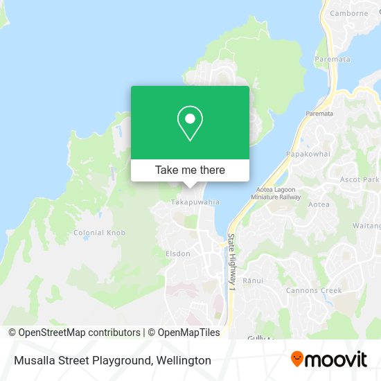 Musalla Street Playground map
