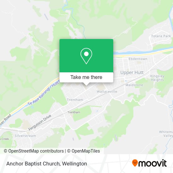 Anchor Baptist Church map