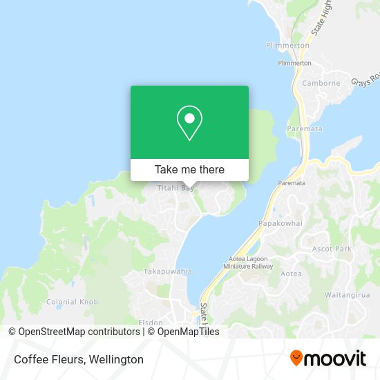 Coffee Fleurs map