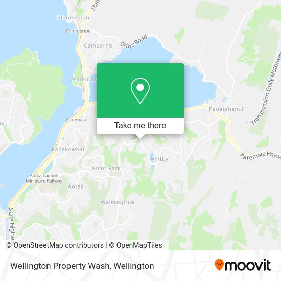 Wellington Property Wash map