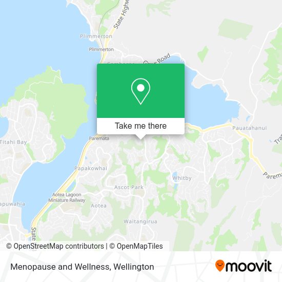 Menopause and Wellness map