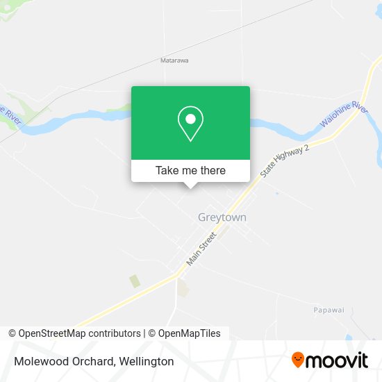 Molewood Orchard map