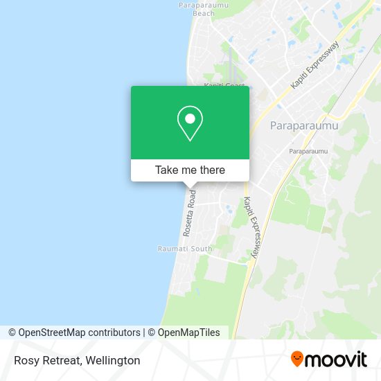 Rosy Retreat map