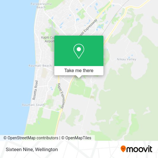 Sixteen Nine map