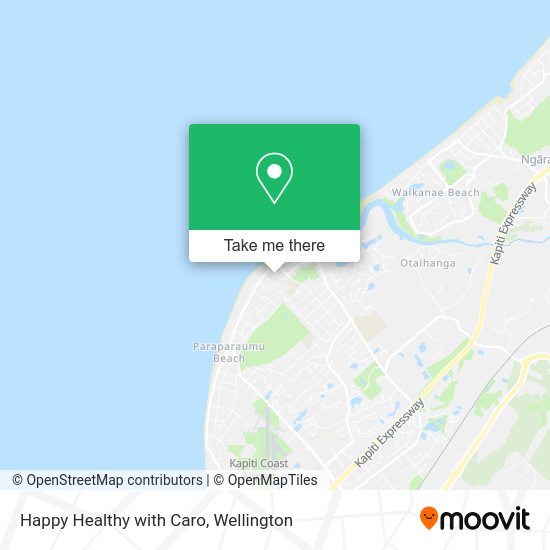 Happy Healthy with Caro map