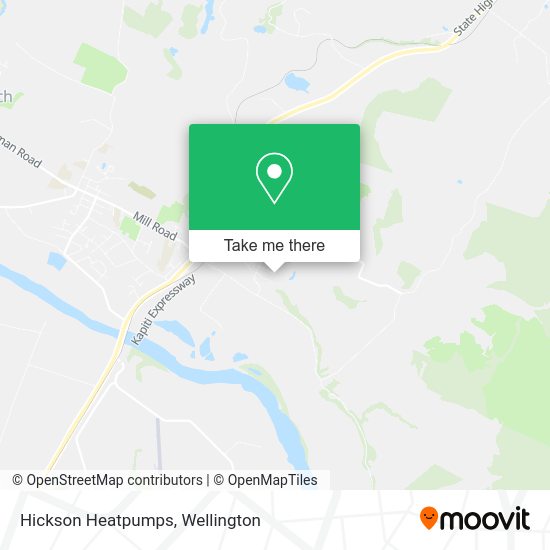 Hickson Heatpumps map