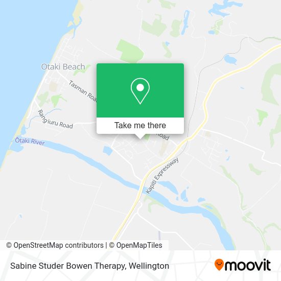 Sabine Studer Bowen Therapy map
