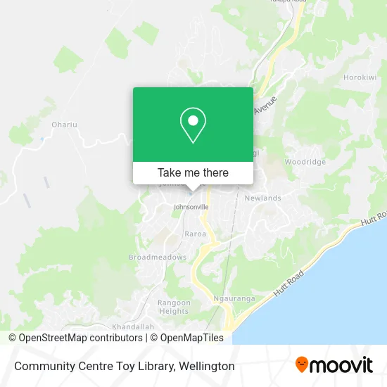 Community Centre Toy Library map