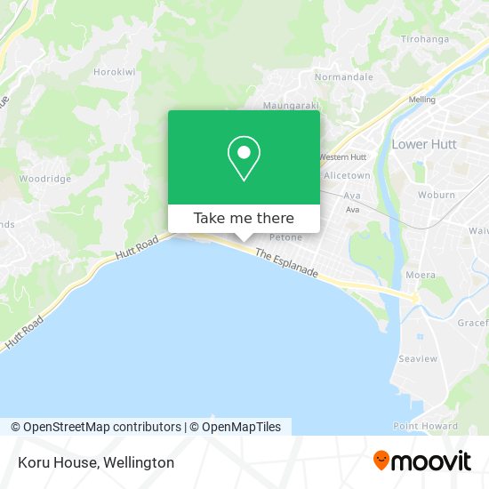 Koru House map