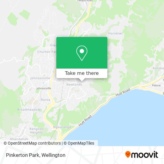 Pinkerton Park map