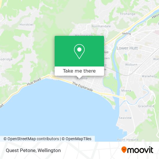 Quest Petone map