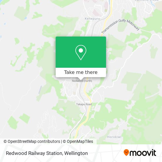 Redwood Railway Station地图