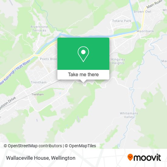 Wallaceville House map