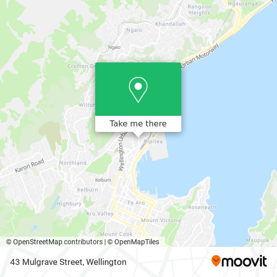 43 Mulgrave Street map