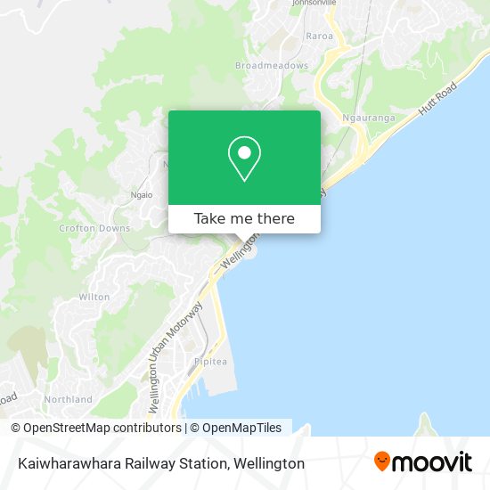 Kaiwharawhara Railway Station地图