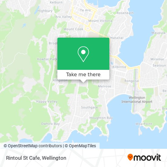 Rintoul St Cafe map