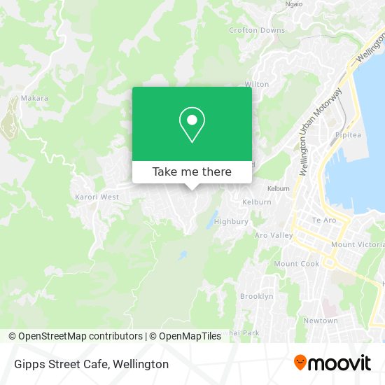 Gipps Street Cafe map
