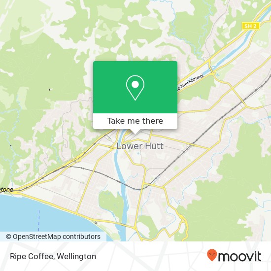 Ripe Coffee, Queens Dr Lower Hutt Wellington 5010 map