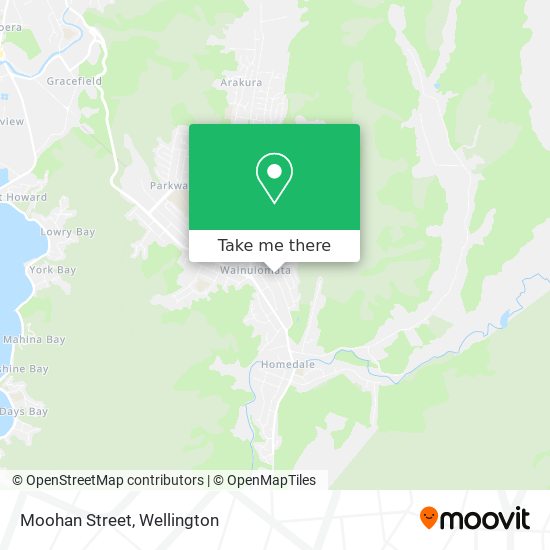 Moohan Street map