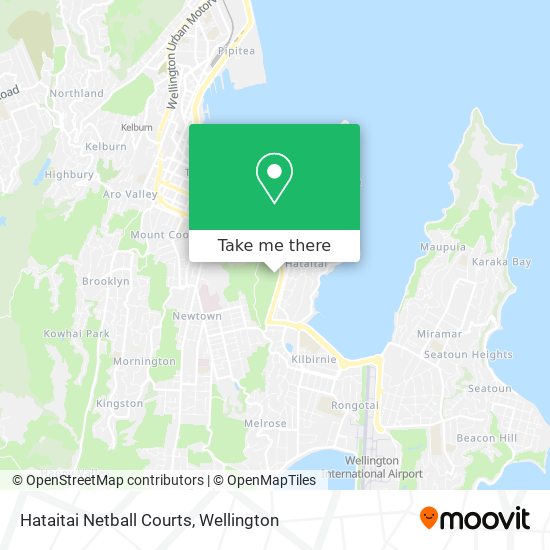 Hataitai Netball Courts map