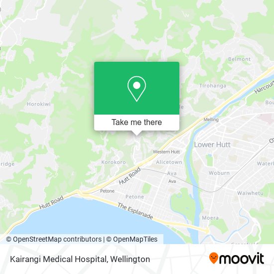 Kairangi Medical Hospital map