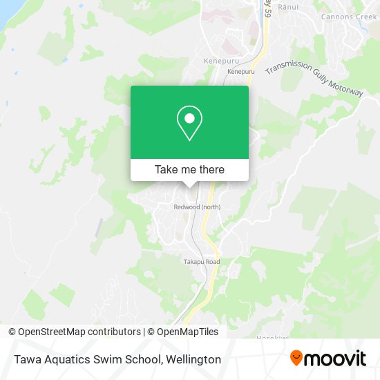 Tawa Aquatics Swim School map