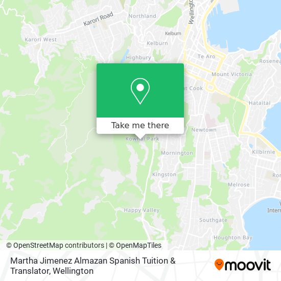 Martha Jimenez Almazan Spanish Tuition & Translator map
