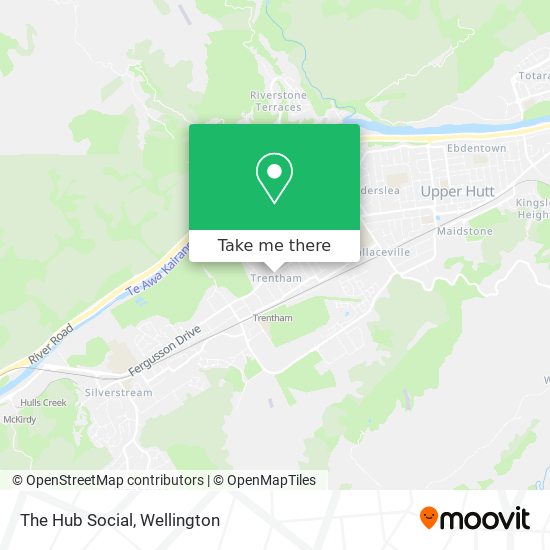 The Hub Social map