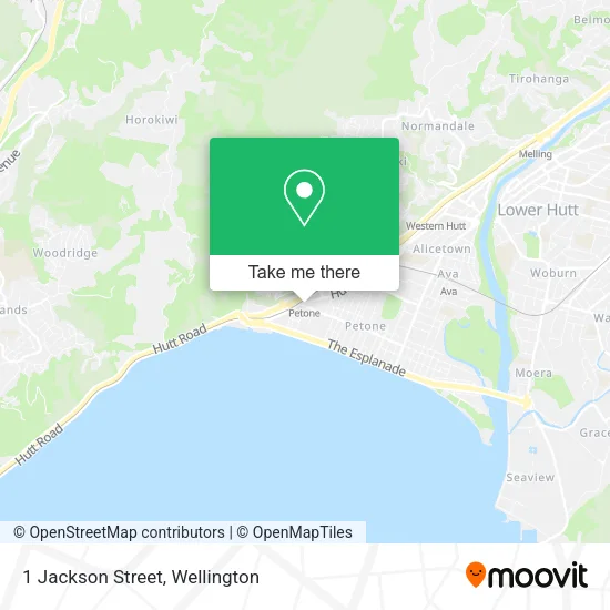 1 Jackson Street map