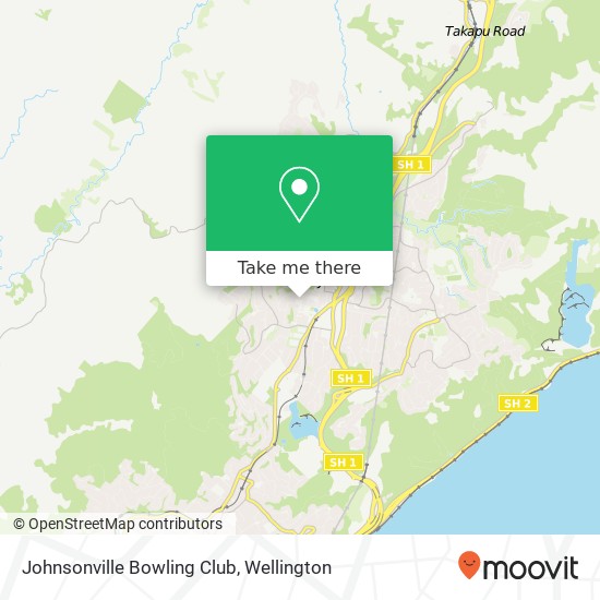 Johnsonville Bowling Club map