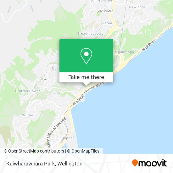 Kaiwharawhara Park map