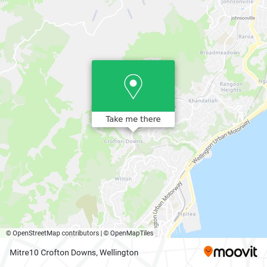 Mitre10 Crofton Downs地图