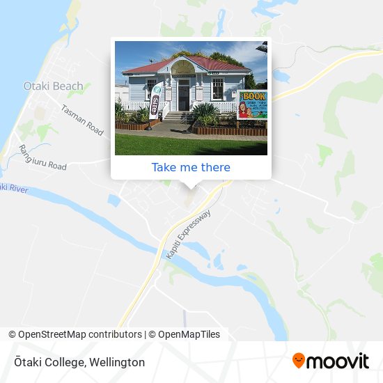 Ōtaki College map