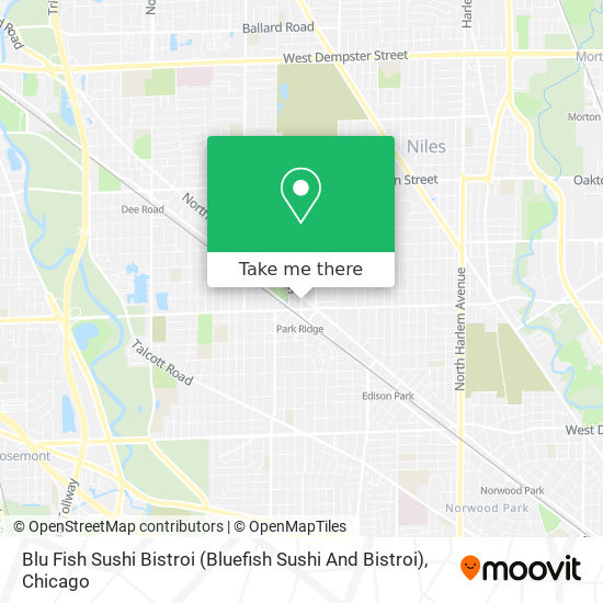 Blu Fish Sushi Bistroi (Bluefish Sushi And Bistroi) map