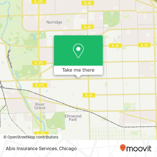 Mapa de Abis Insurance Services