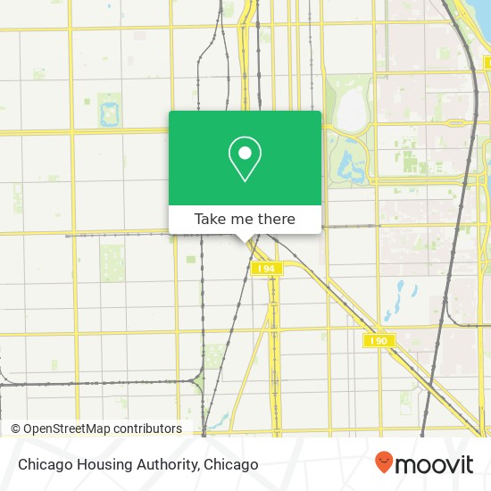 Mapa de Chicago Housing Authority