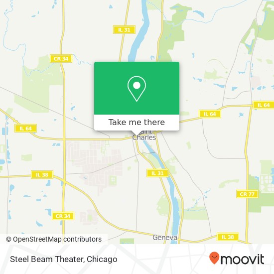 Mapa de Steel Beam Theater