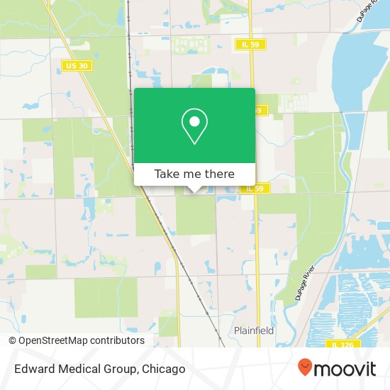 Edward Medical Group map