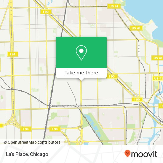 La's Place map