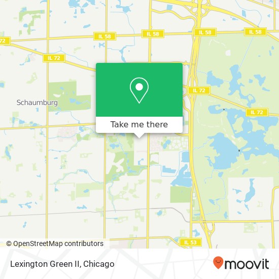 Lexington Green II map