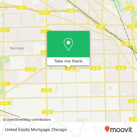 United Equity Mortgage map