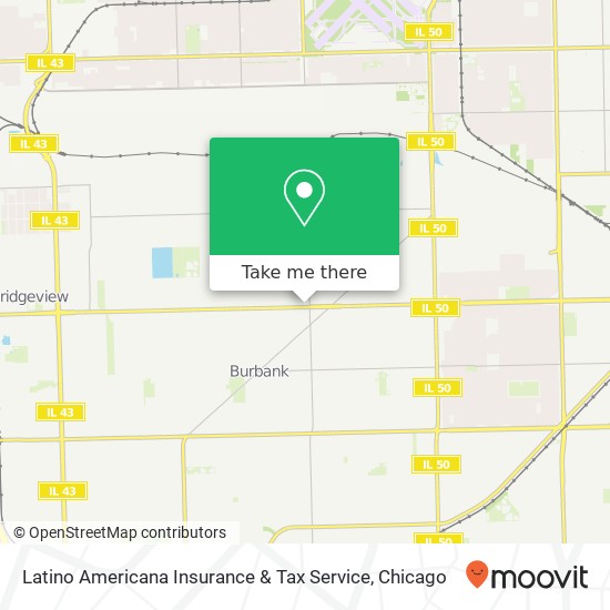 Mapa de Latino Americana Insurance & Tax Service