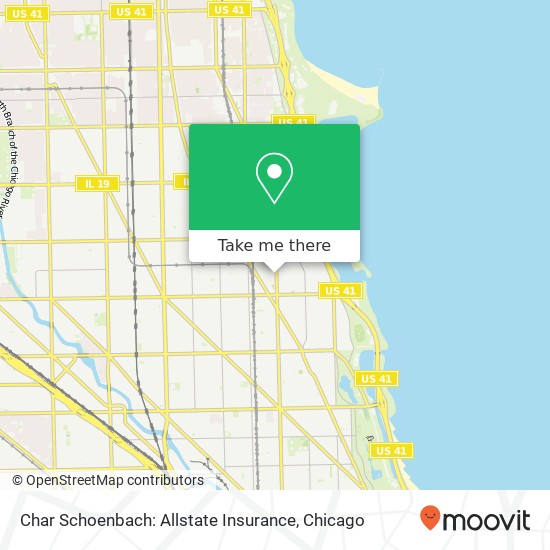 Mapa de Char Schoenbach: Allstate Insurance