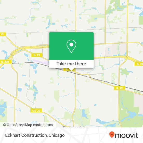Mapa de Eckhart Construction